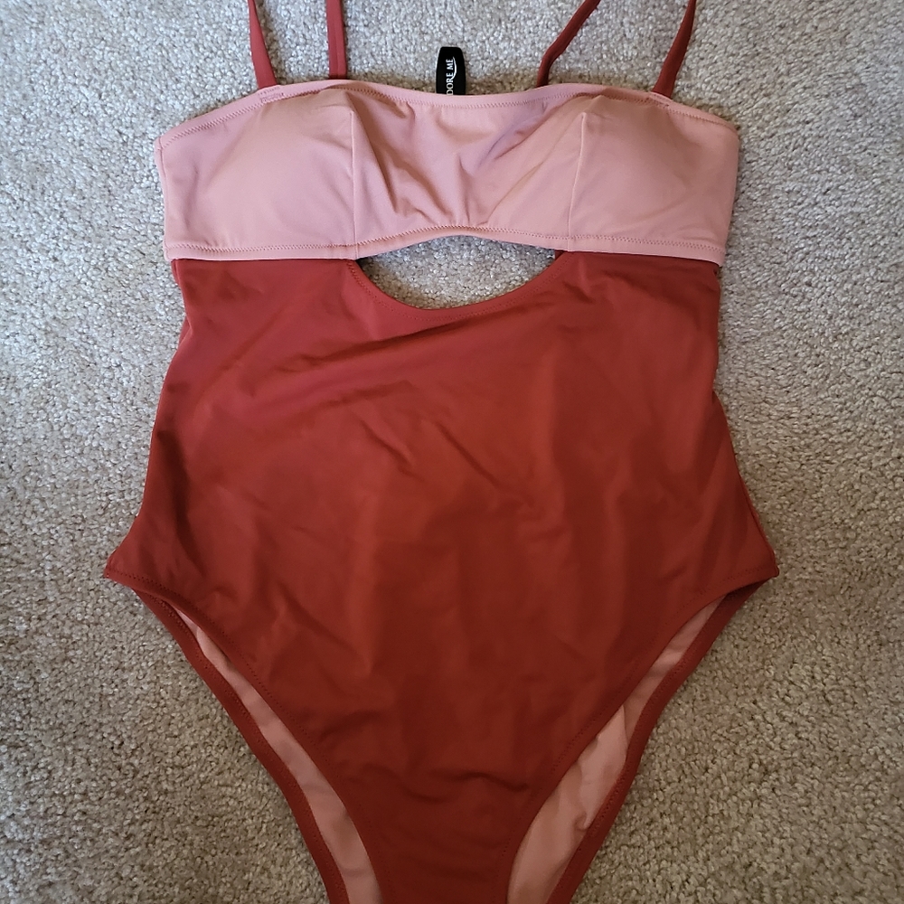NWT Women's sz Large Adore Me one piece swimsuit